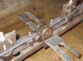 Instructions for cleaning chains with excessive carbon build up