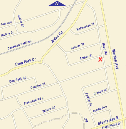 Location Map of Ordan Thermal Products Ltd.